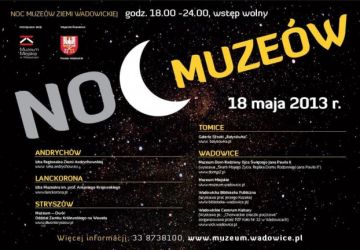 Noc Muzeów Ziemi Wadowickiej 2013