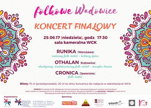 Folkowe Wadowice - koncert finałowy
