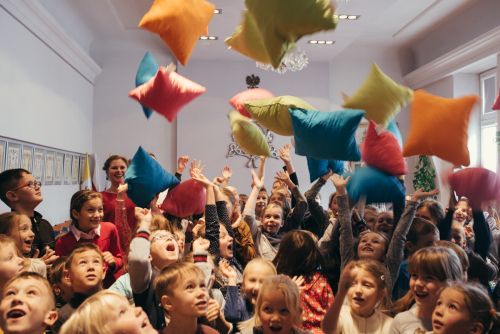 Czytanie bajek w gabinecie Burmistrza!