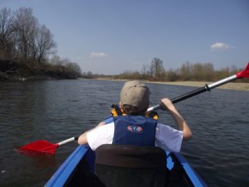 Spływ kajakowy I Sprzątanie Rzeki Skawy