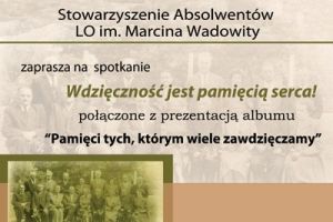 Wdzięczność jest pamięcią serca! - zdjęcie1